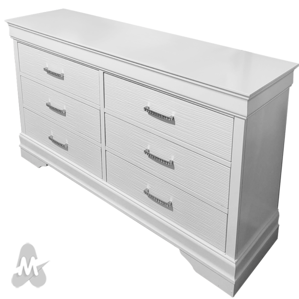 dresser-wooden-white